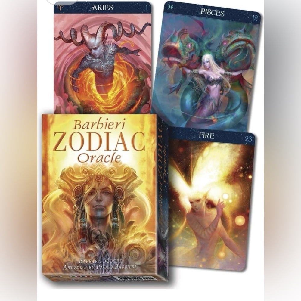 Barbieri Zodiac Oracle: A 20 Card Astrology Oracle Deck